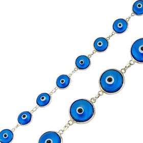 Resim Silver Evil Eye Women's Bracelet 