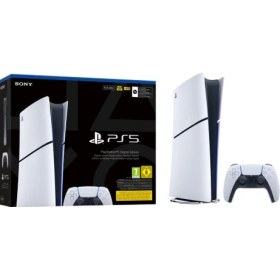 Resim Sony Playstation5 PS5 Slim Dijital Oyun Konsolu 1TB (İthalatçı Garantili) 