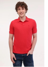 Resim LUMBERJACK MB CT953 POLO T-SH 5FX Kırmızı Erkek Kısa Kol T-Shirt 101939528 