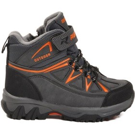 Resim Aspor Füme Turuncu Polarlı Fermuarlı Erkek Çocuk Outdoor Bot Çok Renkli 