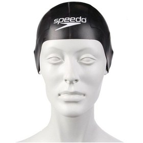 Resim Speedo Vector Çocuk Yüzücü Bonesi - Siyah Çok Renkli 