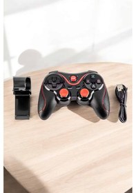 Resim Cosmotex Android Uyumlu Gamepad X3 Game Stick Oyun Kolu Bluetooth Bağlantılı 00801332 