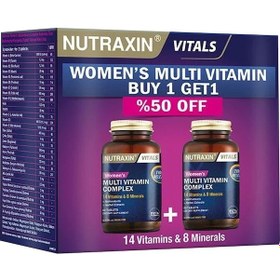 Resim Nutraxin Women's Multi Vitamin Complex 2 x 60 Tablet 
