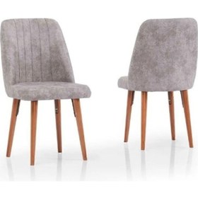 Resim Yonga Concept Karegold Sandalye 2 Adet Açık Gri 