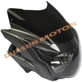 Resim Tvs Apache Rtr 150 Ön Far Panel Komple Füme Yeni Model 