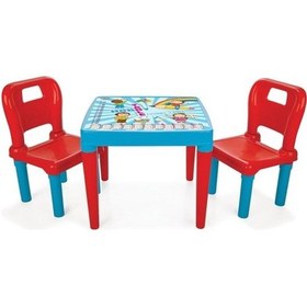 Resim Barbun Pilsan Hobby 2’Li Oyun Ve Aktivite Masası - Mavi 