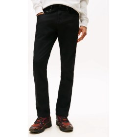 Resim Tommy Jeans Standart Bel Slim Fit Siyah Erkek Denim Pantolon DM0DM207071BZ Siyah Denim Pantolon 