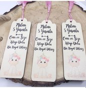 Resim Unicorn Consept Doğum Günü Hediyesi Kitap Ayracı(30 Adet) 