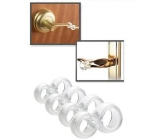 Resim Mutlu Müşteri Silikon Kapı & Pencere Vurma Önleyici Stoper Kapı Tamponu 4 Adet 