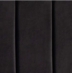 Resim Niron Yatak Niron Piano Lite Başlık - Çift Kişilik Yatak Başlığı, Silinebilir Siyah Soho Kumaş Baza Başlığı 