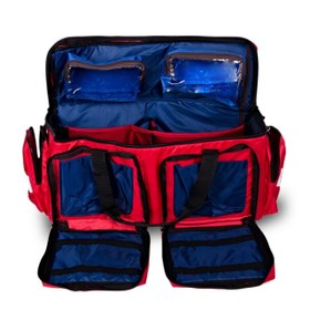 Resim Comfort Plus İlk Yardım Çantası Büyük Boy 2 Çepli Kırmızı 