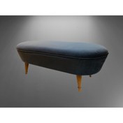 Resim zafer mobilya Zm Home Oval Bench Puf 