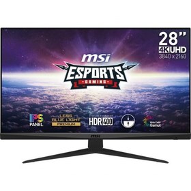 Resim MSI G281UV 27.9" 4 ms 4K FreeSync Oyuncu Monitörü 