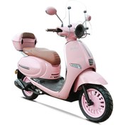 Resim Yuki Bellini 50 Benzinli Scooter - Pembe 