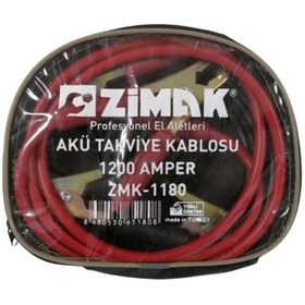 Resim zimak Akü Takviye Kablosu 1200 Amper Zmk-1180 