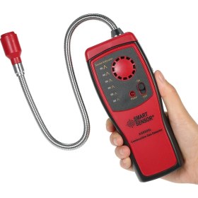 Resim Smart Sensor Doğalgaz Yanıcı Gaz Kaçak Dedektörü Taşınabilir Portatif Pilli Gaz Ölçüm Cihazı 