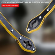 Resim 1 adet Demir Ağır Metal Lastik Jack Anahtar, Dönebilen Kolu, Ultra Korozifistir, Uzun Sap, Makas Jack, Ergonomik Sap Tasarımı, Sağlam Yapı, Düz Kafa, Pürüzsüz Sap, motosikletler, otomotiv atelyeleri için 1-7 adet 