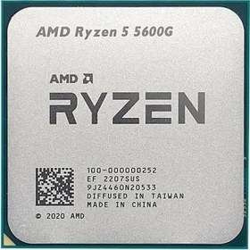 Resim Amd Ryzen 5 5600G 3.90 Ghz 6 Çekirdek 16 Mb Am4 Tray Işlemci 