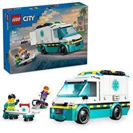 Resim LEGO City Acil Yardım Ambulansı 60451 