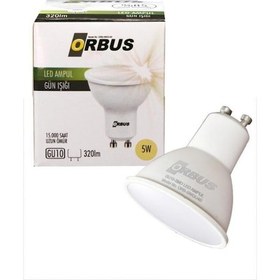 Resim Orbus Orb-5W 5W Beyaz Işık Gu10 300Lm 15.000 Saat Led Ampul 