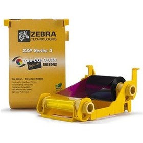 Resim Zebra Zxp3 Renkli Ribon Ymcko 280 Baskı 800033 340 
