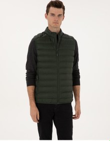 Resim Pierre Cardin Erkek Koyu Haki Mont Yelek 50310142-vr111 Koyu Haki 