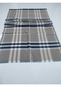 Resim Burberry Ekose Şal Vizon 