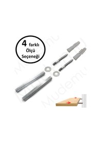 Resim Mudemu Gizli Raf Tutucu Bir Takım 8 Mm X 14 Cm 