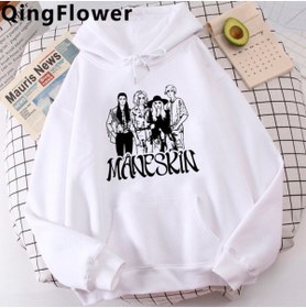 Resim GALASHOP Maneskin Hip Hop Unisex Kapşonlu Model49 
