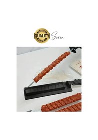Resim Pratik Kolay Hızlı Adana Urfa Şiş Kebap Yapma Kalıbı Kebapmatik Makinesi Et Hazırlama Aparatı Kutusu 