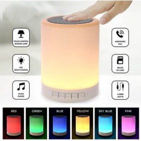 Resim ROZIA Bluetooth Hoparlör Fm/radyo Sensörlü Renk Değiştiren Speaker Sensörlühoparlör 