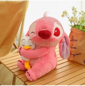 Resim Lilo Ve Stitch Peluş Oyuncak 30 Cm Pembe 