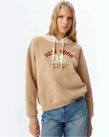 Resim Koton Kadın Sweatshirt Bej 5wal10444ık 25ky59003291 Y5919 