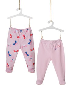 Resim molica baby Butterfly Organik Ayaklı 2'li Pantolon 