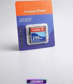 Resim 256 MB CF Compact Flash Hafıza Kartı | Fotoğraf Makinesi - Cnc Makine Uyumlu 