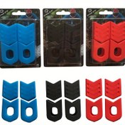 Resim Bisiklet Kolu Koruyucu, Evrensel MTB Dişli Disk Kolu Kılıfı, Silikon Kolu Anti-Çizik Kapak 