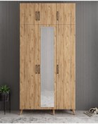 Resim Açelya Portmanto Vestiyer Çam 120 cm Ücretsiz Kurulum - M5 