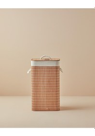 Resim English Home Urbann Katlanabilir Çamaşır Sepeti Kahve Kahverengi 