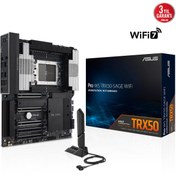 Resim ASUS PRO WS TRX50-SAGE WIFI AMD TRX50 Soket sTR5 DDR5 CEB Anakart 