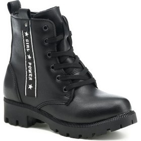 Resim Polaris 617101.F1PR Siyah Kız Çocuk Sneaker Bot 