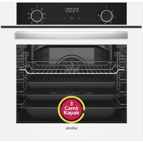 Resim Simfer 8216 Airfry 10 Fonksiyonlu Fırıın - Beyaz 