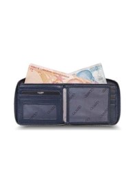 Resim Guard Retro Fermuarlı Deri Lacivert Cüzdan - Grd2403xw22147 Diğer Çok Renkli 