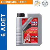 Resim Liqui Moly 2t Offroad Race 1 L Tam Sentetik Motor Yağı (6 Adet) 