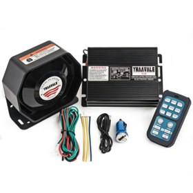Resim C9 Profesyonel Mikrofonlu Kumandalı Metal Ince Siren 200w 