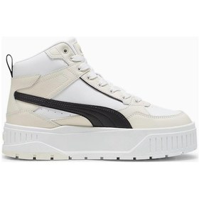 Resim Puma Karmen Iı Idol Mid Kadın Günlük Spor Ayakkabı C-pum397463b10p03 Siyah - Beyaz 