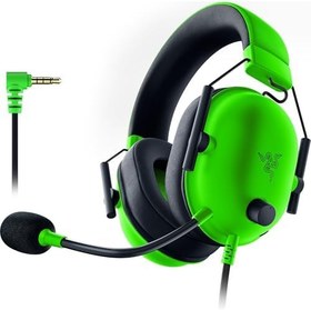 Resim Razer BlackShark V2 X - Çok Platformlu Kablolu Espor Kulaklığı (Triforce 50 mm Sürücüler, Gelişmiş Pasif Gürültü Engelleme, 7.1 Çevresel Ses, Hyperclear Kardioid Mikrofon) Yeşil 