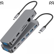 Resim Peeq 13 in 1 Alüminyum Alaşımlı Hdmı Vga Usb 3.0 Pd Ethernet Macbook Pc Uyumlu Adaptör Çoklayıcı Hub 