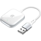 Resim Skyeyyt 2 Aradan 1 Kablosuz Carplay Adaptörü Kablosuz Adaptör Arabası Aı Kutu Fişi ve Oynat Mini Araba Oynatma Adaptörü Beyaz (Yurt Dışından) 