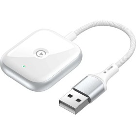 Resim Skyeyyt 2 Aradan 1 Kablosuz Carplay Adaptörü Kablosuz Adaptör Arabası Aı Kutu Fişi ve Oynat Mini Araba Oynatma Adaptörü Beyaz (Yurt Dışından) 