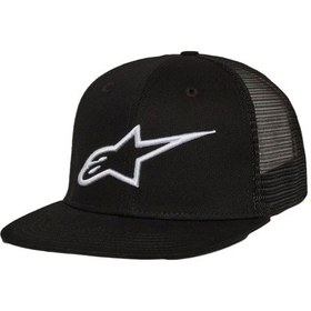 Resim Alpinestars Corp Trucker Şapka Siyah 